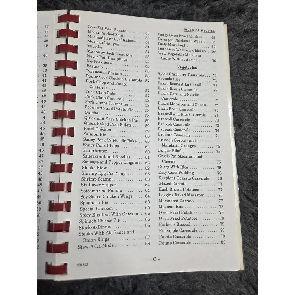Our Lady Of Mercy Catholic Church Cookbook Winston-Salem, NC‎ 1993 Spiral
